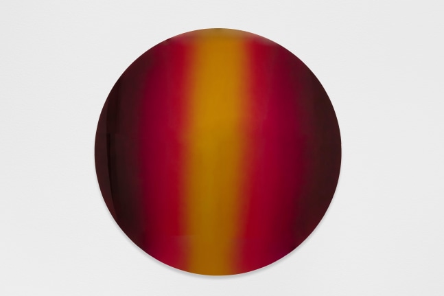 Anish Kapoor
Mirror (Black to Magenta to Yellow)
2019
Stainless steel and lacquer
53 x 53 x 6 1/2 inches (134.5 x 134.5 x 16.7 cm)
&amp;pound;650,000

DOUBLE CLICK IMAGE FOR MORE VIEWS