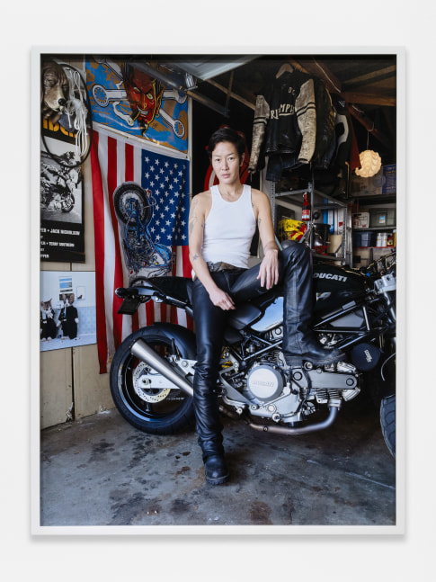 Catherine Opie
Jenny Shimizu, 2009
2009/2024
Pigment print
27 x 20 1/2 x 1 1/2 inches (68.6 x 52.1 x 3.8 cm)