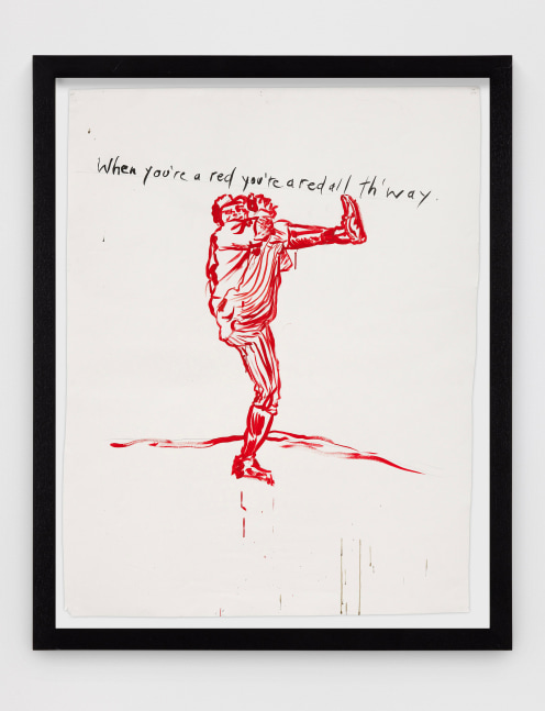 Raymond Pettibon
No Title (When you&amp;#39;re a)
2020
Ink on paper
59 1/4 x 46 1/8 inches (150.5 x 117.2 cm)

$150,000