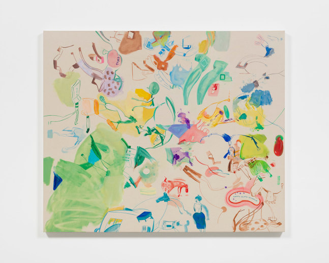 Sue Williams
Dementia Related
2020
Oil on canvas
50 x 60 inches (127 x 152.4 cm)