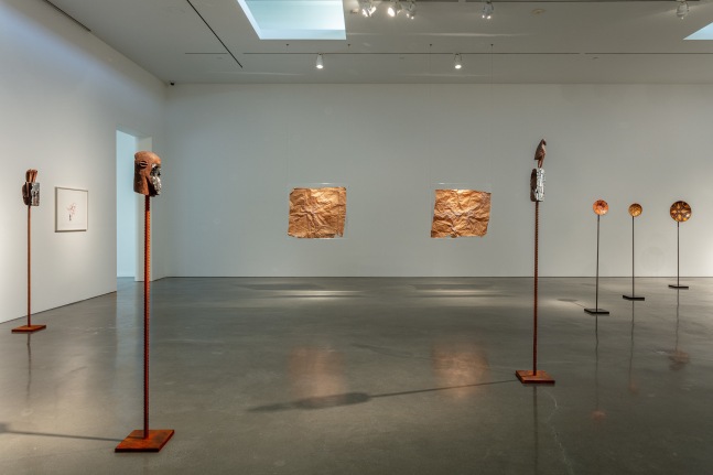 Installation view of Kader Attia
The Valley of Dreams
Regen Projects, Los Angeles
November 12 &amp;ndash; December 23, 2020