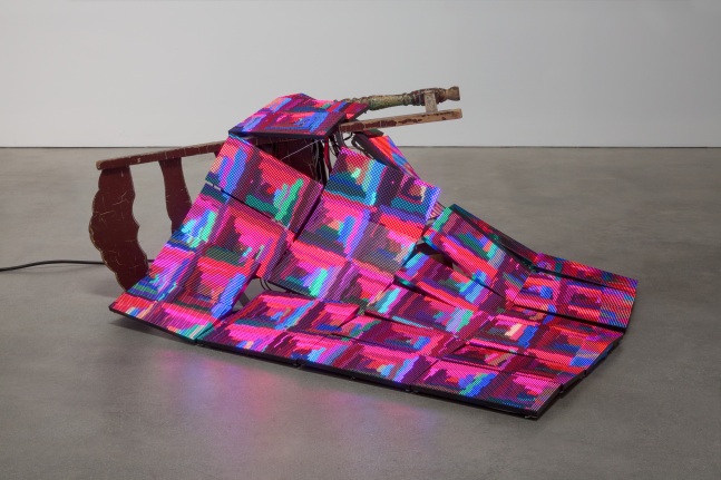 Luke Murphy, Quilt and Discarded Chair, 2020