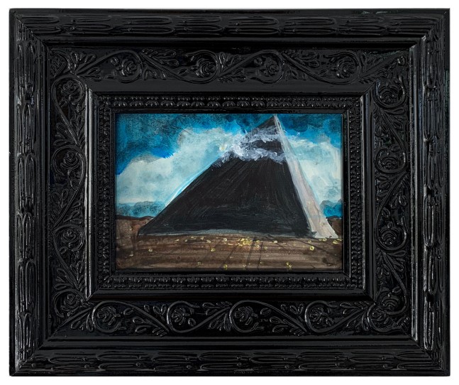 Jim Adams
Cydonian Pyramid, 1999
Acylic on panel
10.5 x 12.5 x 2.5 in framed