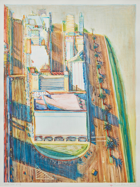 Wayne Thiebaud City VIews, 2013