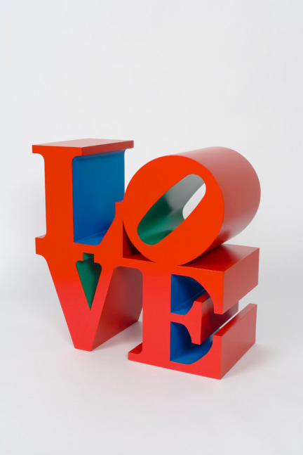 Robert Indiana  LOVE Red Blue Green, 1966-1999