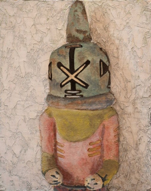 Portrait of the Rattle&amp;nbsp;Spirit, d. 2018, oil on Linen,&amp;nbsp;10 x 8 inches,&amp;nbsp;OC7-111