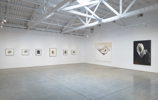 Installation view of Jay DeFeo Into Other Worlds​​​​​​​, 2023