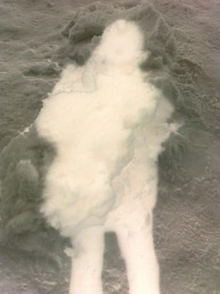 IPS #422 (Self Portrait in Snow), 2011