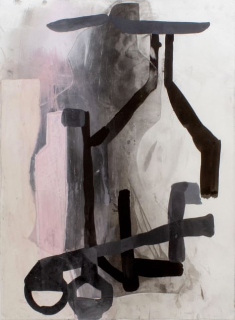 Amy Sillman, A Shape That Stands Up and Listens #2, 2012