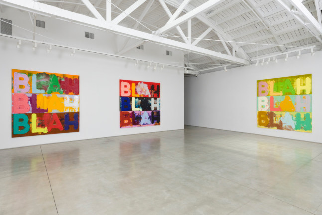 Mel Bochner, Installation view, 2019