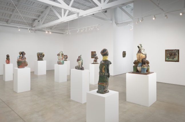 Installation view of Akinsanya Kambon​​​​​​​.