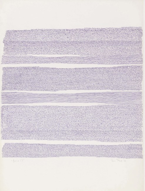 Irma Blank  Eigenschriften, Spazio 63, 1971