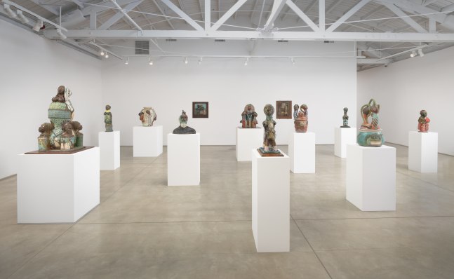 Installation view of Akinsanya Kambon​​​​​​​.