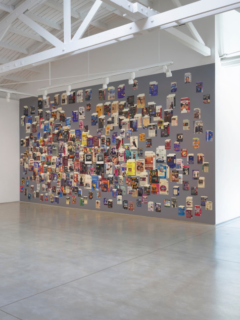 Installation view of Allen Ruppersberg 25 Ways To Start Over​​​​​​​, 2024