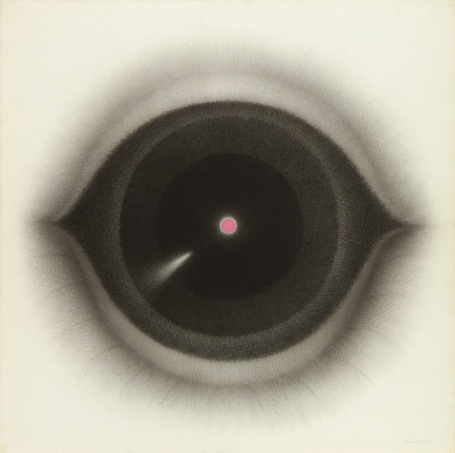 Centro Rosado - Ojo (Pink Center - Eye), 1968