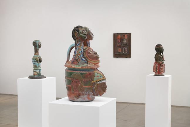 Installation view of Akinsanya Kambon​​​​​​​.