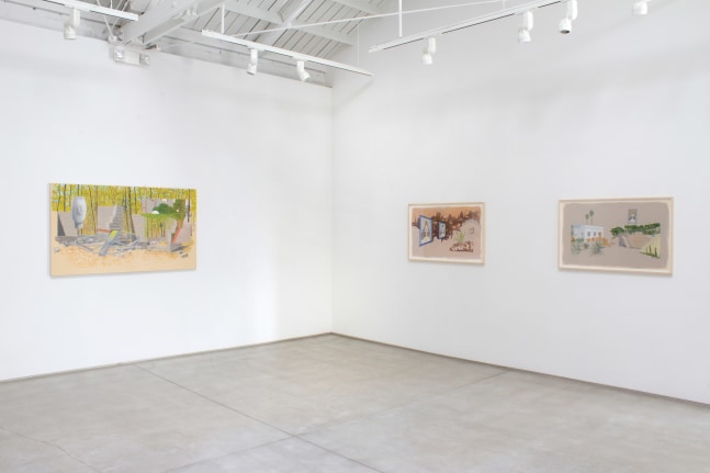 Installation view of Time and Place​​​​​​​, 2021