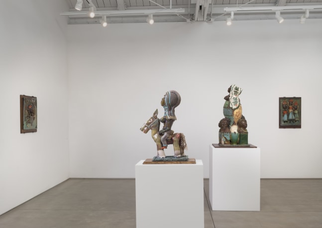 Installation view of Akinsanya Kambon​​​​​​​.