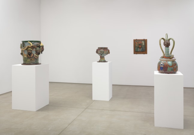 Installation view of Akinsanya Kambon​​​​​​​.