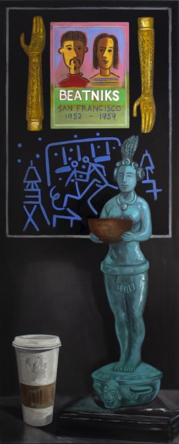 Raul Guerrero, Still Life with Beatnik Poster, 2012