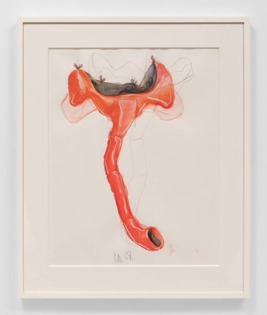 Claes Oldenburg (1929-2022)

Study for Soft Sculpture in the Form of a Drainpipe, 1968

Watercolor and crayon on paper

29 x 23 inches