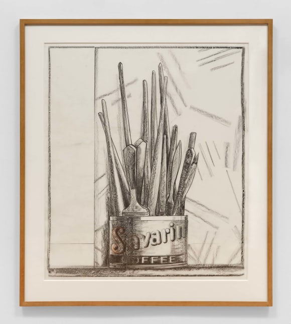 Jasper Johns (b. 1930)

Savarin, 1977

Crayon and graphite pencil on plastic

37 x 32 1/4 inches