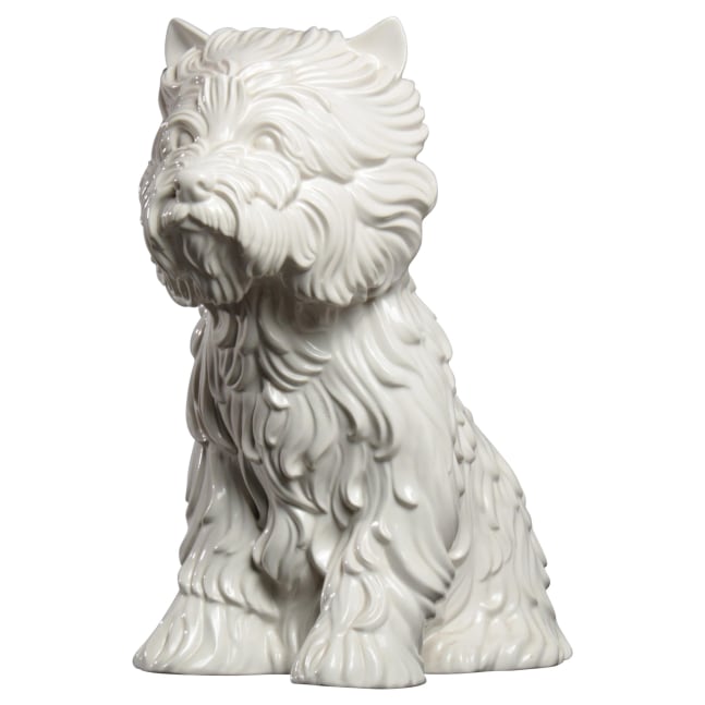 Jeff Koons

Puppy,&amp;nbsp;1998

Porcelain vase

17 1/2 x 17 x 11 inches

Edition of 3000