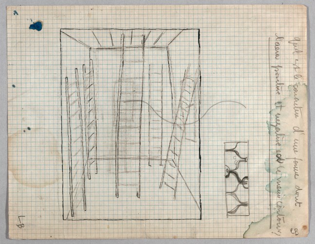 Untitled (Plate 8&amp;nbsp;from&amp;nbsp;He Disappeared into Complete Silence), 1947&amp;nbsp;

Pencil and ink on paper&amp;nbsp;

8 1/2 x 11 inches

&amp;copy; The Easton Foundation / VAGA at Artists Rights Society (ARS), NY.
