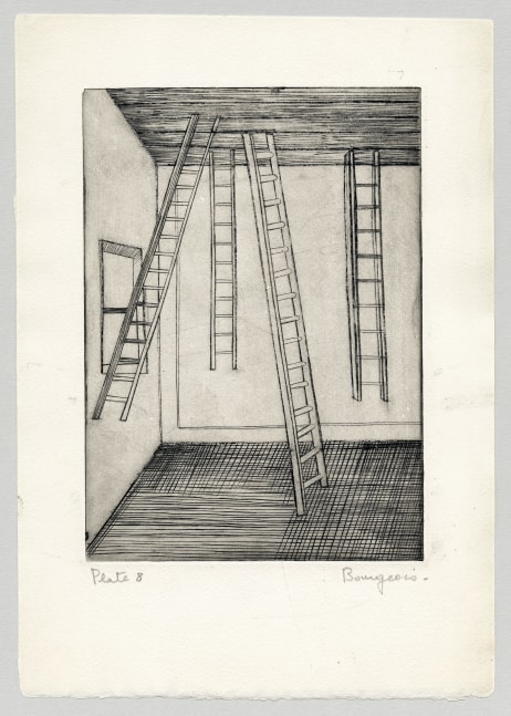 Plate 8&amp;nbsp;&amp;nbsp;

He Disappeared into Complete Silence,&amp;nbsp;1947&amp;nbsp;

Engraving on smooth wove paper&amp;nbsp;

9 7/8 x 7 inches, sheet

&amp;copy; The Easton Foundation / VAGA at Artists Rights Society (ARS), NY.