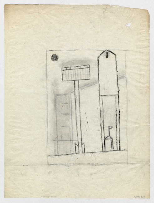 Untitled, c. 1946-1947&amp;nbsp;

Ink and pencil on tracing paper&amp;nbsp;

11 3/4 x 9&amp;nbsp;inches

&amp;copy; The Easton Foundation / VAGA at Artists Rights Society (ARS), NY.