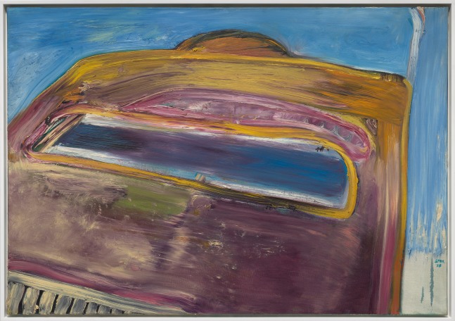 Peter Saul
Automobile, 1958
Oil on canvas
32 x 45 7/8 inches