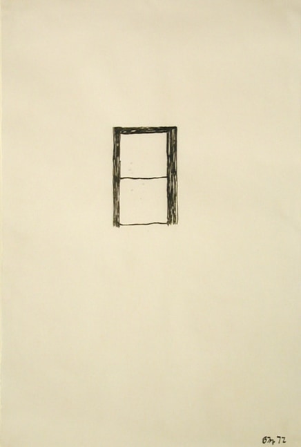 Brice Marden

Untitled (Suicide Note), 1972

Ink on paper

11 1/2 x 7 5/8 inches

Private Collection