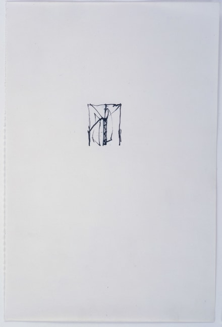 Brice Marden

Untitled, 1973 [from the set of twenty drawings]

Ink on paper

11 5/8 x 7 3/4 inches

Private Collection