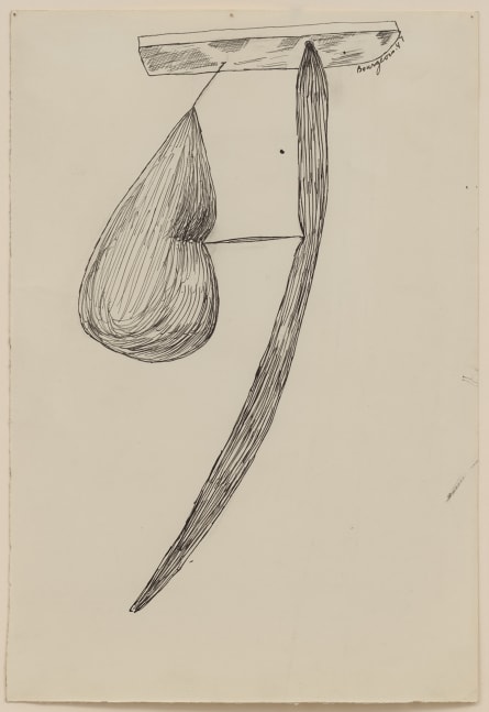Untitled, 1947

Ink on paper

11 x 7 1/2 inches

&amp;copy; The Easton Foundation / VAGA at Artists Rights Society (ARS), NY.