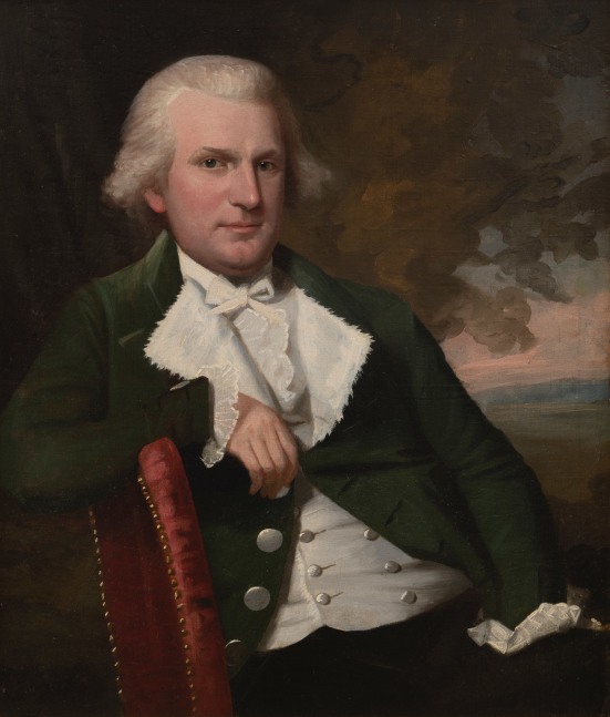 Ralph Earl (1751–1801). Portrait of a Gentleman, c. 1790. Oil on canvas, 32 x 27 in.
