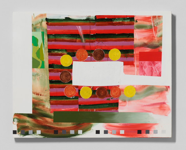 Shane Tolbert  Untitled, 2021  acrylic on canvas  32 x 40 inches