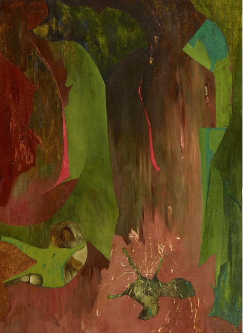 Dorothy Hood  Untitled, early 1950s oil on canvas 44 1/2 x 32 inches