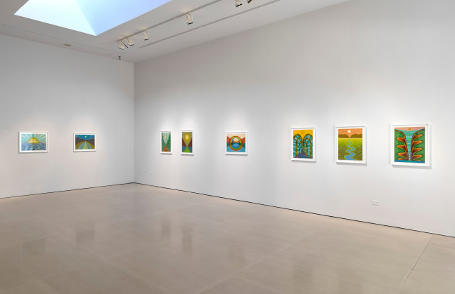 Installation view, Ping Zheng | The Voice of Water, McClain Gallery, Houston, TX, October 2020