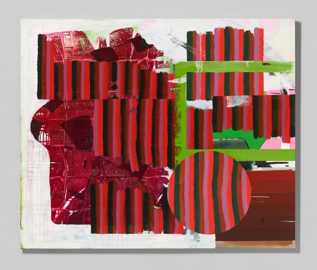 Shane Tolbert  Untitled, 2021 acrylic on canvas 50 x 60 inches