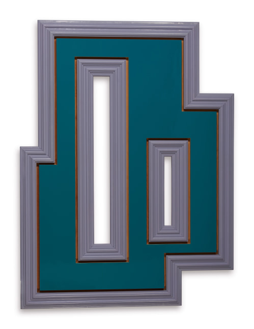 Christian Eckart  Andachtsbild #702, 1987  mixed media on wood  94 x 72 inches  $60,000