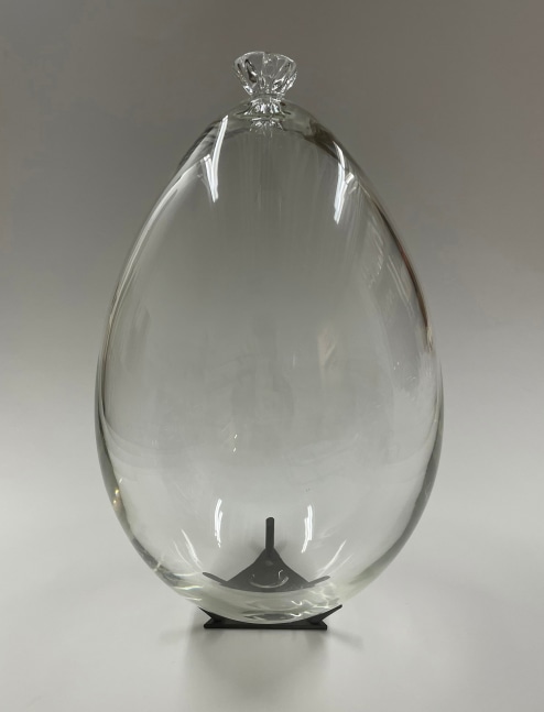 Shikeith  Undreamed, VI., 2020 glass, breath, dreams 12 1/2 x 7 x 7 inches