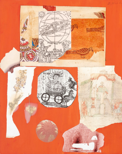 Dorothy Hood Various Happenings, c. 1980-90s collage on mat paper: 20 x 16 inches frame: 27 x 22 inches