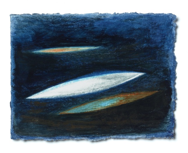 Anne Deleporte  Leapling, 2021  ink on rag paper  9 x 12 inches