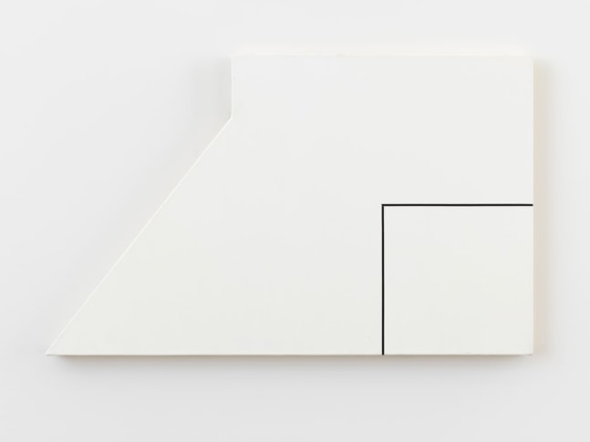 Ted Stamm 78-SW-8 (Small Wooster), 1978 oil on canvas 20 x 32 inches