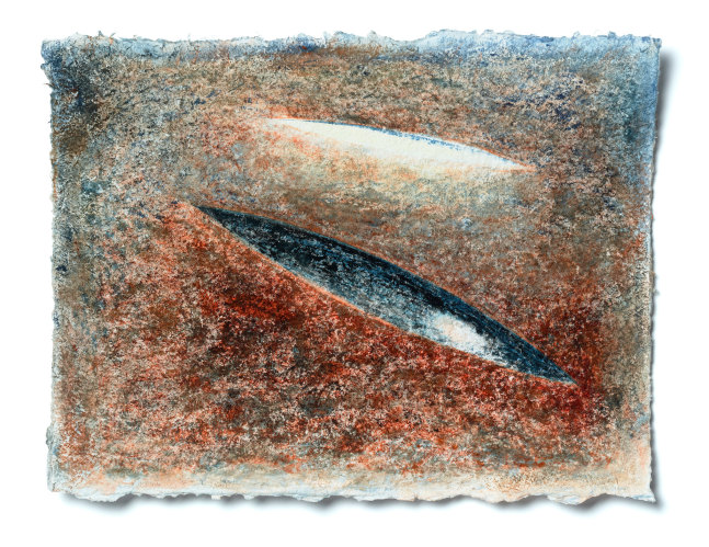 Anne Deleporte  Leapling, 2021  ink on rag paper  9 x 12 inches