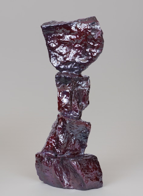 Julia Kunin  Purple Mountain, 2022 ceramic