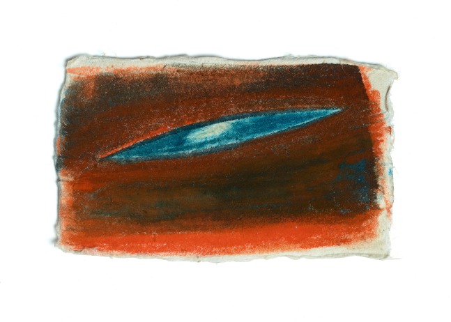 Anne Deleporte  Leapling, 2021 ink on rag paper 2 x 4 inches