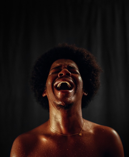 Shikeith  Manny (In Possession), 2020  archival inkjet print on Canson Infinity Platine  paper: 36 x 30 inches  frame: 36 7/8 x 30 7/8 inches  Edition 1 of 5, with 2 APs