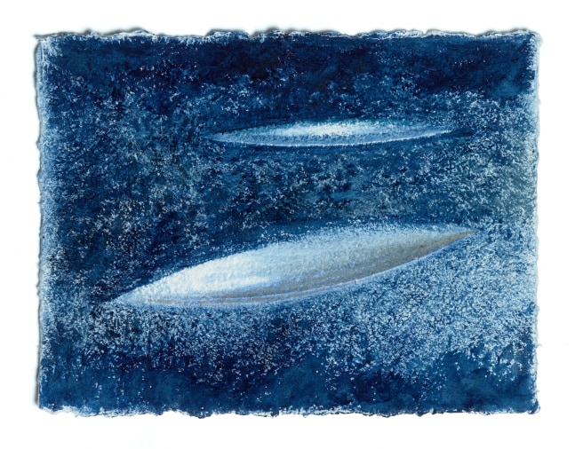 Anne Deleporte  Leapling, 2021  ink on rag paper  9 x 12 inches