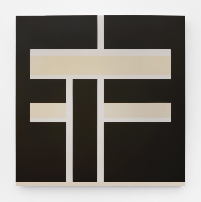 Aaron Parazette  Kelly Fendi, 2022 acrylic on canvas 40 x 40 inches